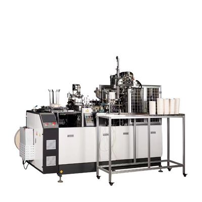 Máquina de Dobrar Papel de 9KW para a mais recente máquina de fazer tigelas de papel de 20 a 50 oz máquina de formar tigelas de salada de papel no Paquistão