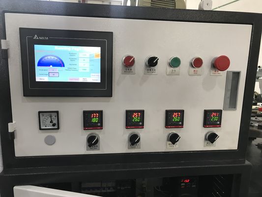 Máquina automática de fabricação de copos de papel descartáveis de velocidade média com tamanho externo de 2130mm*1350mm*1900mm e tensão de 220V/380V