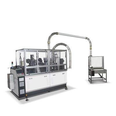 Máquina de fabricação de copos de papel totalmente automática 100-110pcs/min para pequenas empresas em Dubai Tecnologia de ponta