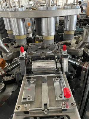 Máquina de fabricação de copos de papel de alta velocidade totalmente automática 100-110pcs/min