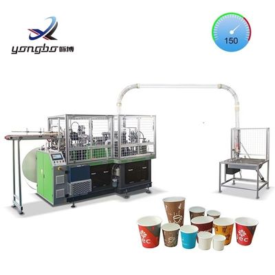 Máquina de Formar Copas de Papel de Alta Velocidade Newtop 120-150pcs/Min Máquina de Fabricação de Copas com barra de cobre