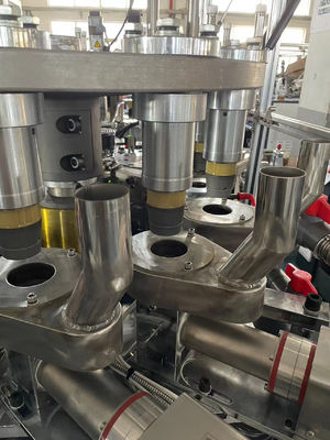 Máquina de fabricação de copos de papel descartáveis no Paquistão para loja de alimentos Máquina de formação de copos de papel velocidade 100-110 pcs/min