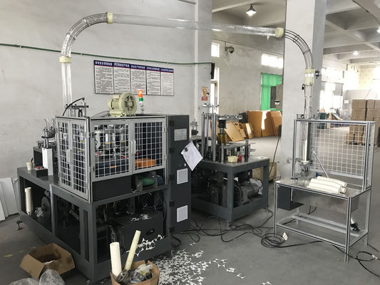 Máquina de fabricação de copos e chapas de papel para processamento de papel 65-85pcs/min