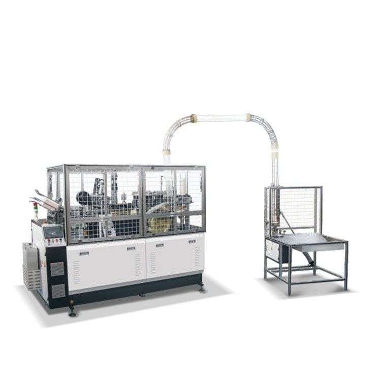 150-350g/m2 Papel revestido de PE único/dobro Máquina de moldagem de chá de papel ultrasônico para a fabricação de mini-copas descartáveis